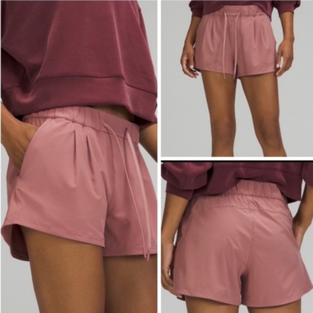 Lululemon Athletica Pink Athletic Shorts for Performance